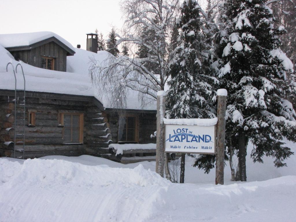 Lost Inn Cabins Akaslompolo Exterior photo